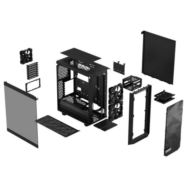 FRACTAL DESIGN Meshify 2 Compact Lite Noir – Image 4