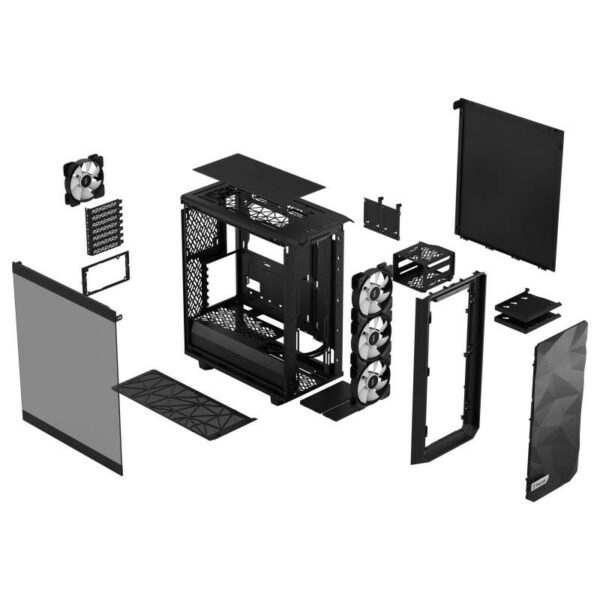 Fractal Design Meshify 2 Compact Lite Noir PC – Image 4