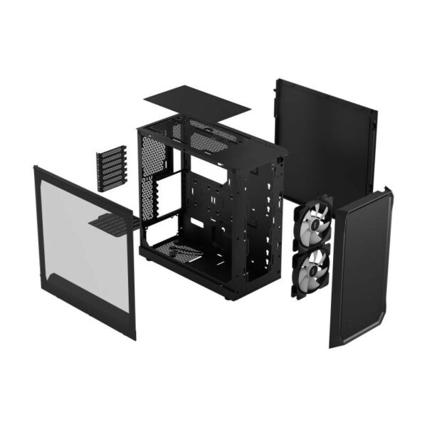 Fractal Design Focus 2 Noir Boîtier PC élégant – Image 12