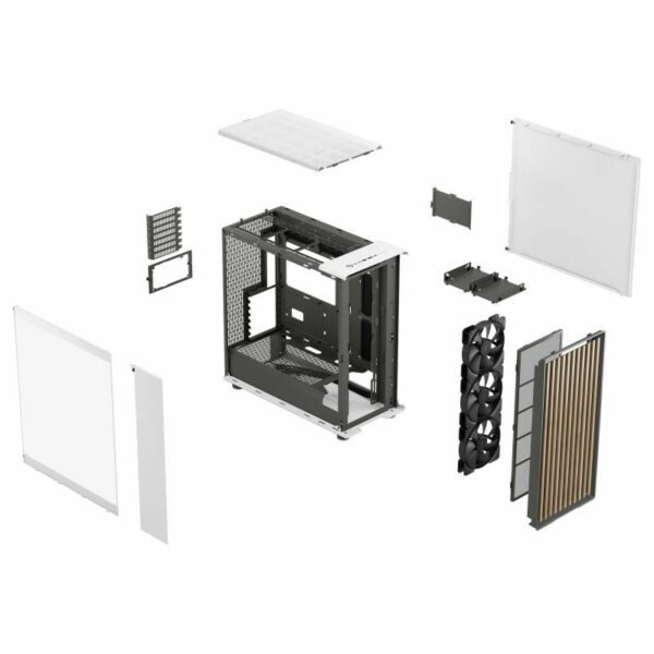 Fractal Design Midi Tower Blanc élégant et spacieux – Image 20