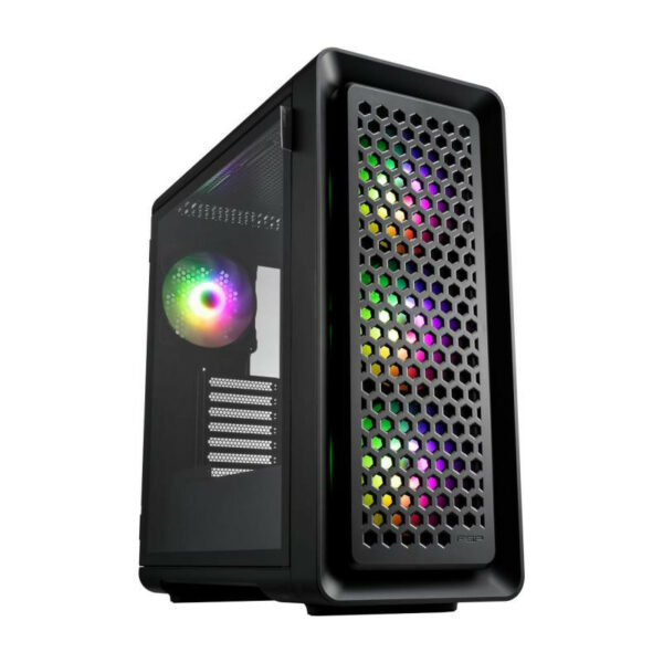 FSP CUT593P Tower Noir - Boîtier PC élégant – Image 3