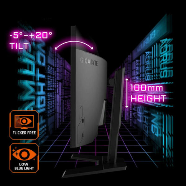 GIGABYTE GS34WQC Moniteur incurvé 34" 1440p 120Hz – Image 13