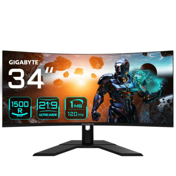 GIGABYTE GS34WQC Moniteur incurvé 34" 1440p 120Hz