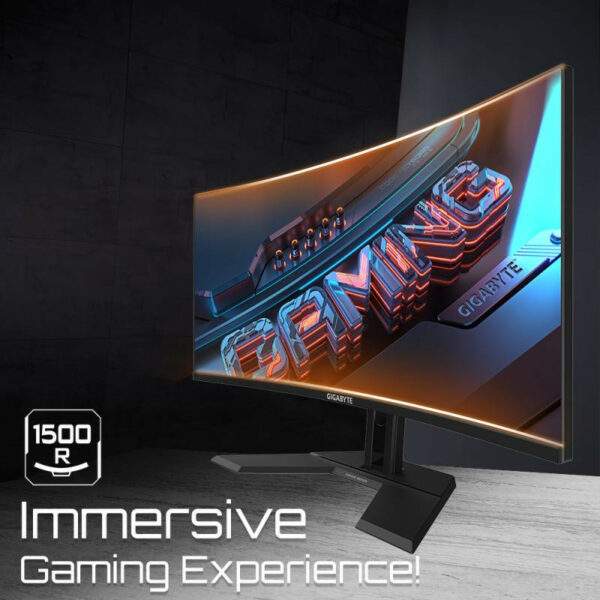GIGABYTE GS34WQC Moniteur incurvé 34" 1440p 120Hz – Image 9