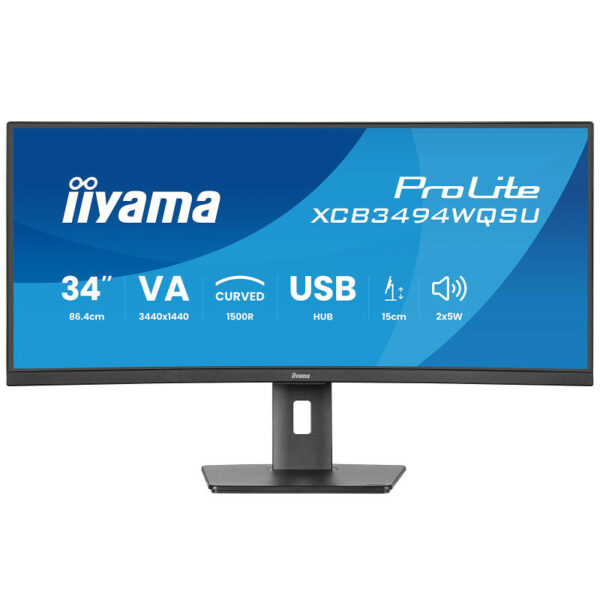 Écran incurvé 34" IIYAMA Ultra-Wide QHD – Image 5