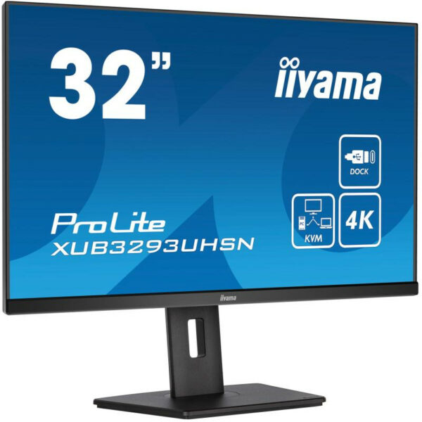 iiyama ProLite XUB3293UHSN 4K Ultra HD 31.5" Noir – Image 2