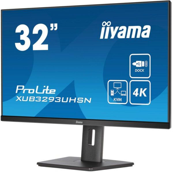 iiyama ProLite XUB3293UHSN 4K Ultra HD 31.5" Noir – Image 4