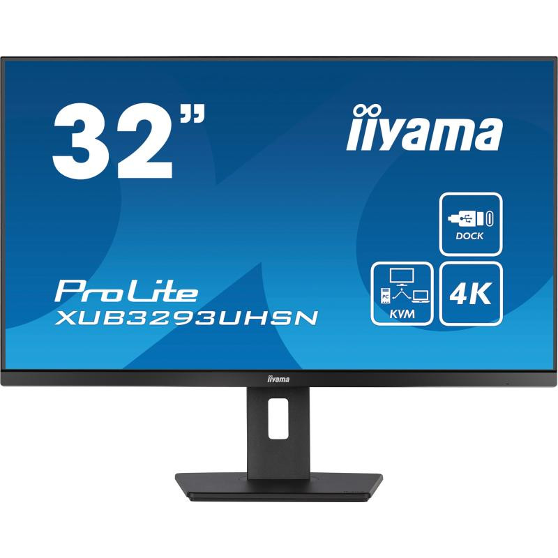 iiyama ProLite XUB3293UHSN 4K Ultra HD 31.5" Noir