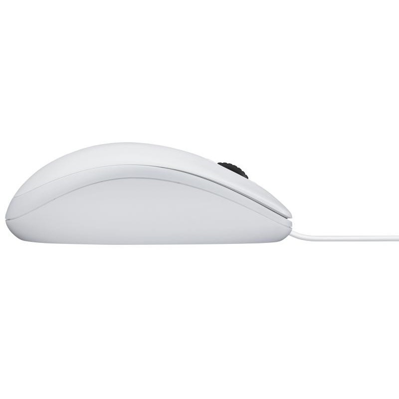 Logitech B100 Optical Fil USB Blanc OEM Ambidextre