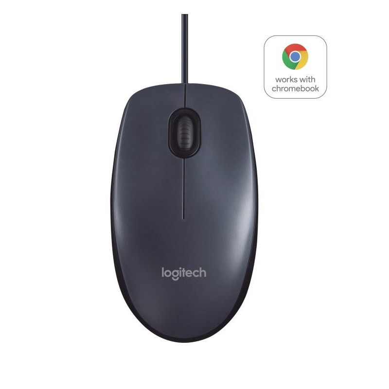 Logitech B100 Souris USB Ambidextre Optique 800 DPI