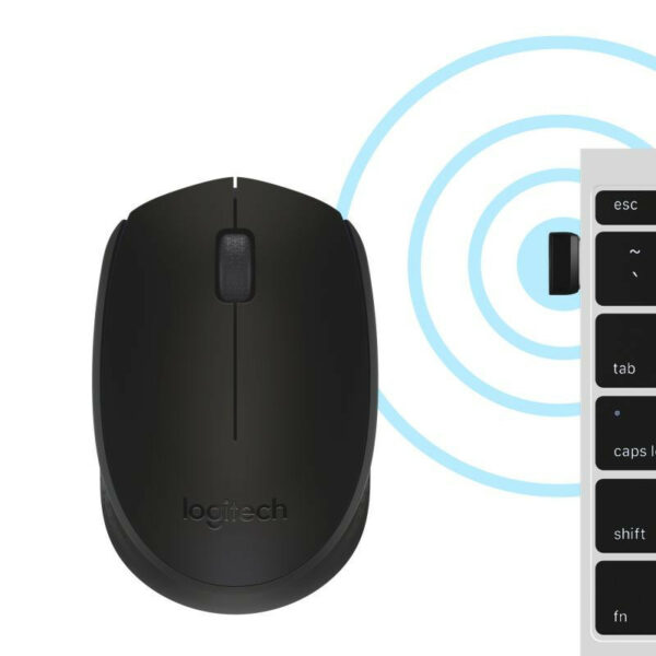 Logitech B170 Black Bp souris sans fil ambidextre – Image 6