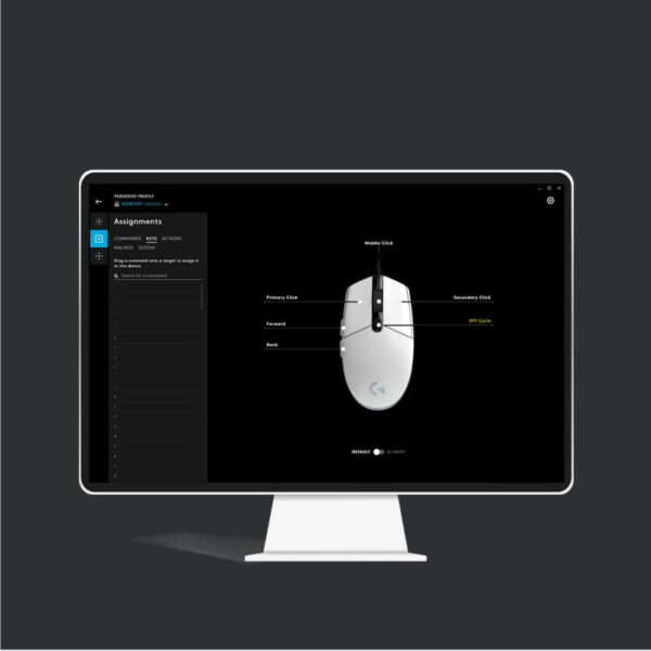 Logitech G203 LIGHTSYNC Souris Gaming RVB 8000 PPP – Image 9