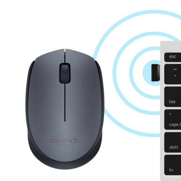 Logitech M170 Grey-K souris sans fil ambidextre – Image 6