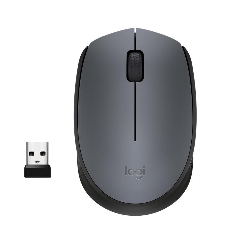 Logitech M170 Grey-K souris sans fil ambidextre