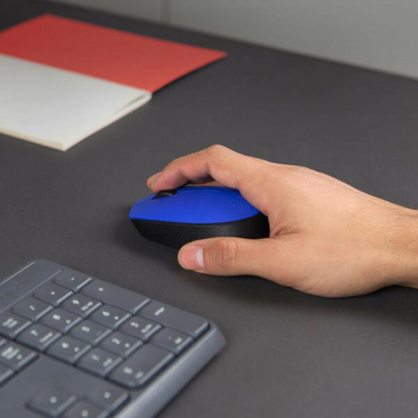 Logitech M171 Blue-K souris sans fil ambidextre – Image 3