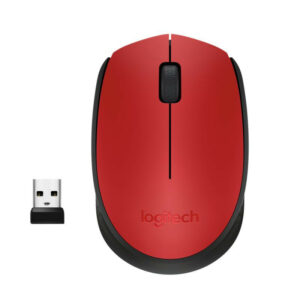 Logitech M171 Red-K Souris Sans Fil Ambidextre