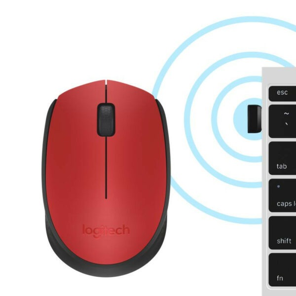 Logitech M171 Red-K Souris Sans Fil Ambidextre – Image 6