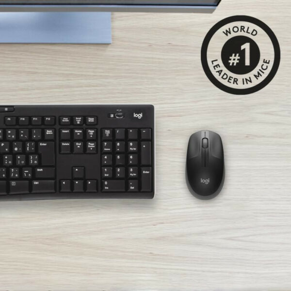Logitech M190 Souris Sans Fil Ergonomique – Image 5
