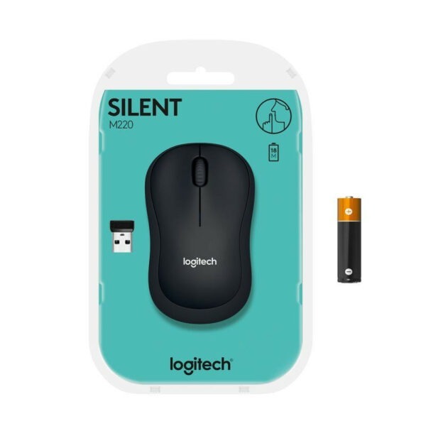 Logitech M220 Silent - Souris sans fil silencieuse – Image 4