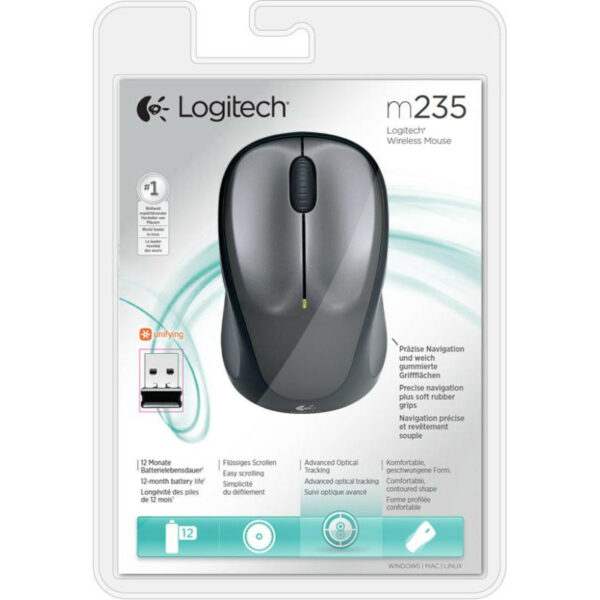 Logitech M235 Souris Sans Fil Ambidextre – Image 5