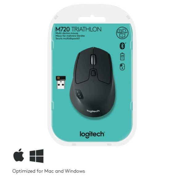 LOGITECH M720 Triathlon Souris Bluetooth Polyvalente – Image 7