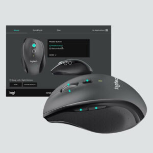Logitech LGT-M705S Souris Sans Fil Ergonomique