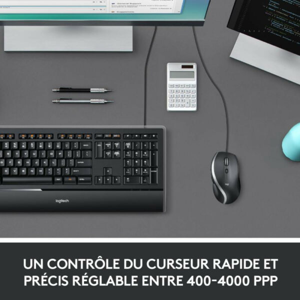 Logitech Filaire M500s Souris Avancée USB – Image 3