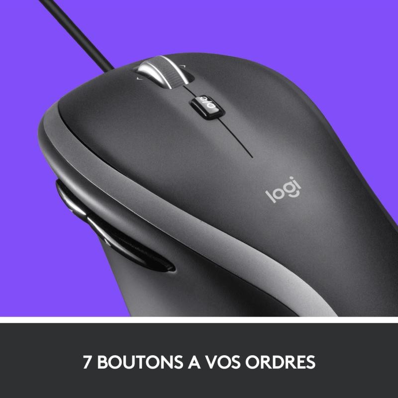 Logitech Filaire M500s Souris Avancée USB