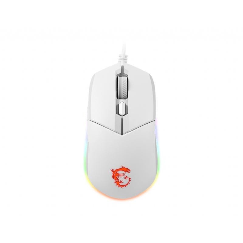 MSI CLUTCH GM11 WHITE Souris Gaming Ambidextre