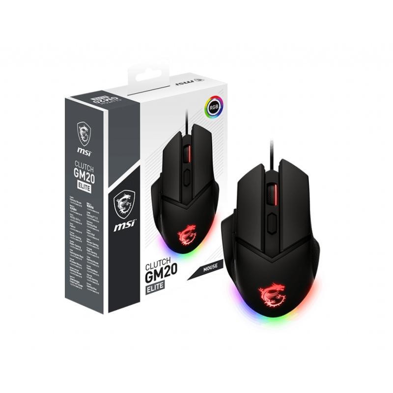 MSI Clutch GM20 Elite souris gaming 6400 DPI
