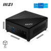 MSI Cubi 5 12M Compact PC Intel i3 Noir – Image 3