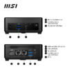 MSI Cubi 5 12M Compact PC Intel i3 Noir – Image 9