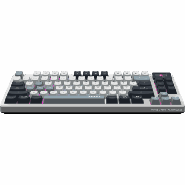 MSI FORGE GK600 TKL W SKY FR Clavier Gaming – Image 3