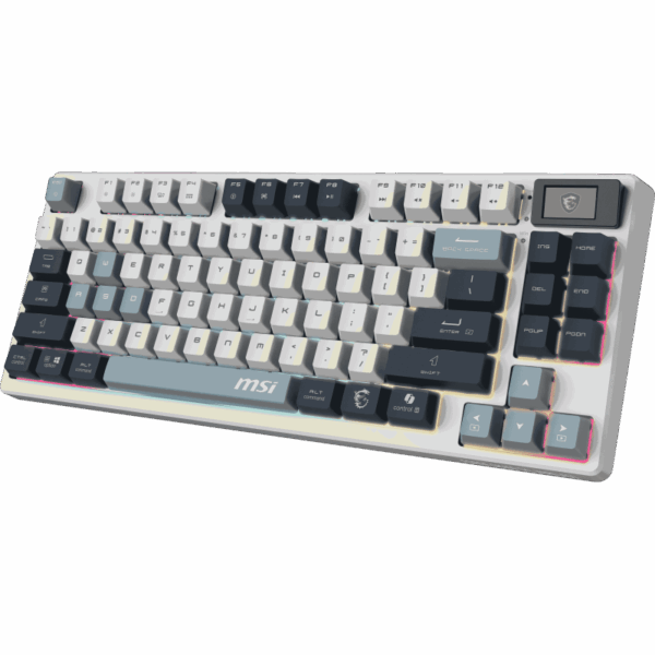 MSI FORGE GK600 TKL W SKY FR Clavier Gaming – Image 4