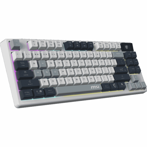 MSI FORGE GK600 TKL W SKY FR Clavier Gaming – Image 5