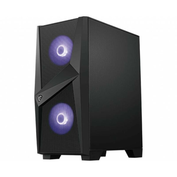 MSI MAG Forge 100M Mid Tower Noir Transparent – Image 2