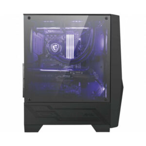 MSI MAG Forge 100M Mid Tower Noir Transparent