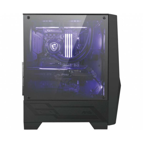 MSI MAG Forge 100M Mid Tower Noir Transparent