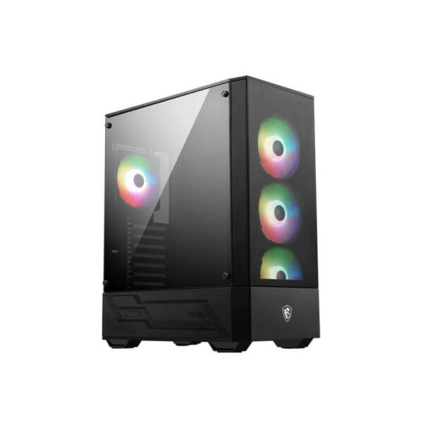 MSI MAG FORGE 112R Midi Tower Noir Transparent – Image 4
