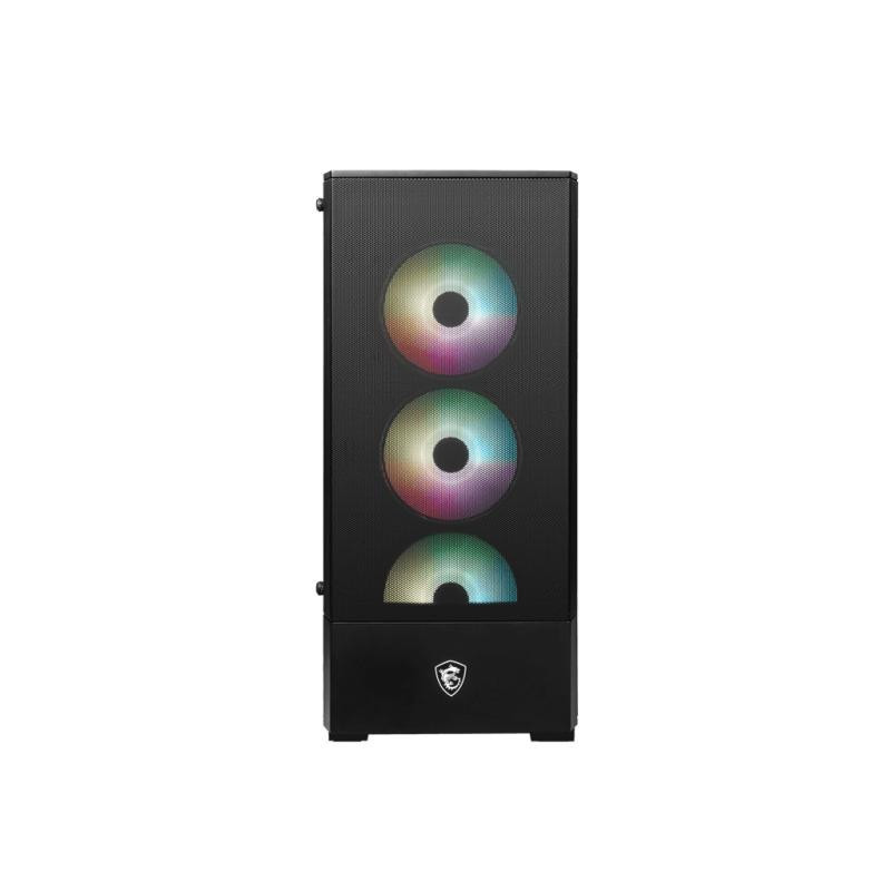 MSI MAG FORGE 112R Midi Tower Noir Transparent