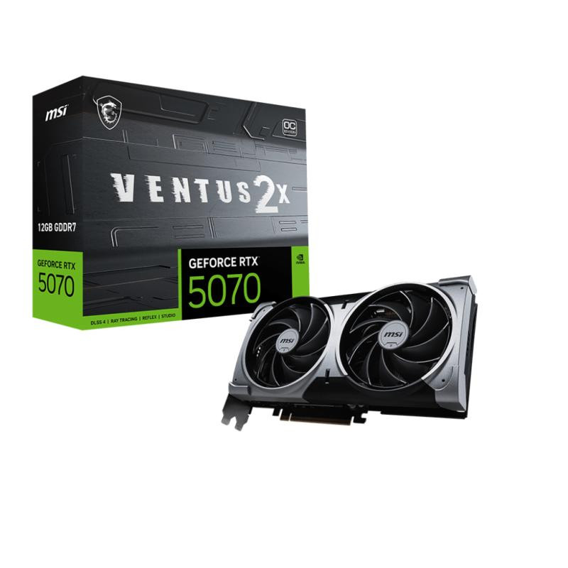 MSI RTX 5070 12G VENTUS 2X OC - Carte Graphique