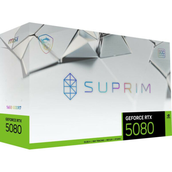 MSI RTX 5080 16G SUPRIM SOC - Carte Graphique Puissante – Image 2
