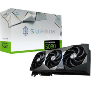 MSI RTX 5080 16G SUPRIM SOC - Carte Graphique Puissante