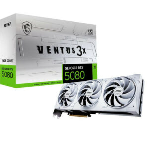 MSI RTX 5080 16G VENTUS 3X OC WHITE puissante