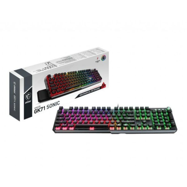 MSI VIGOR GK71 SONIC RED Clavier Gaming AZERTY – Image 5