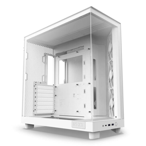 NZXT H6 Air Flow Blanc - Boîtier PC Mid Tower – Image 2