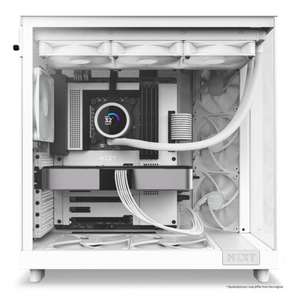 NZXT H6 Air Flow Blanc - Boîtier PC Mid Tower – Image 13