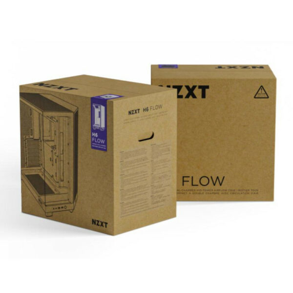 NZXT H6 Air Flow Blanc - Boîtier PC Mid Tower – Image 15