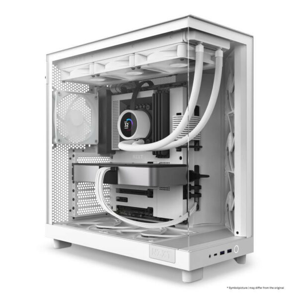 NZXT H6 Air Flow Blanc - Boîtier PC Mid Tower – Image 3