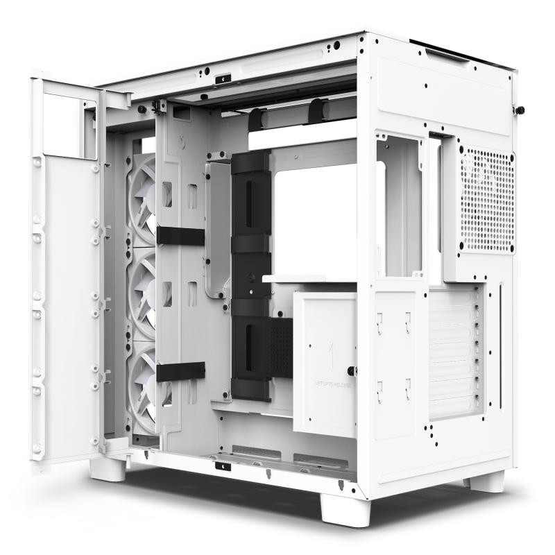NZXT H9 Elite Midi Tower Blanc élégant